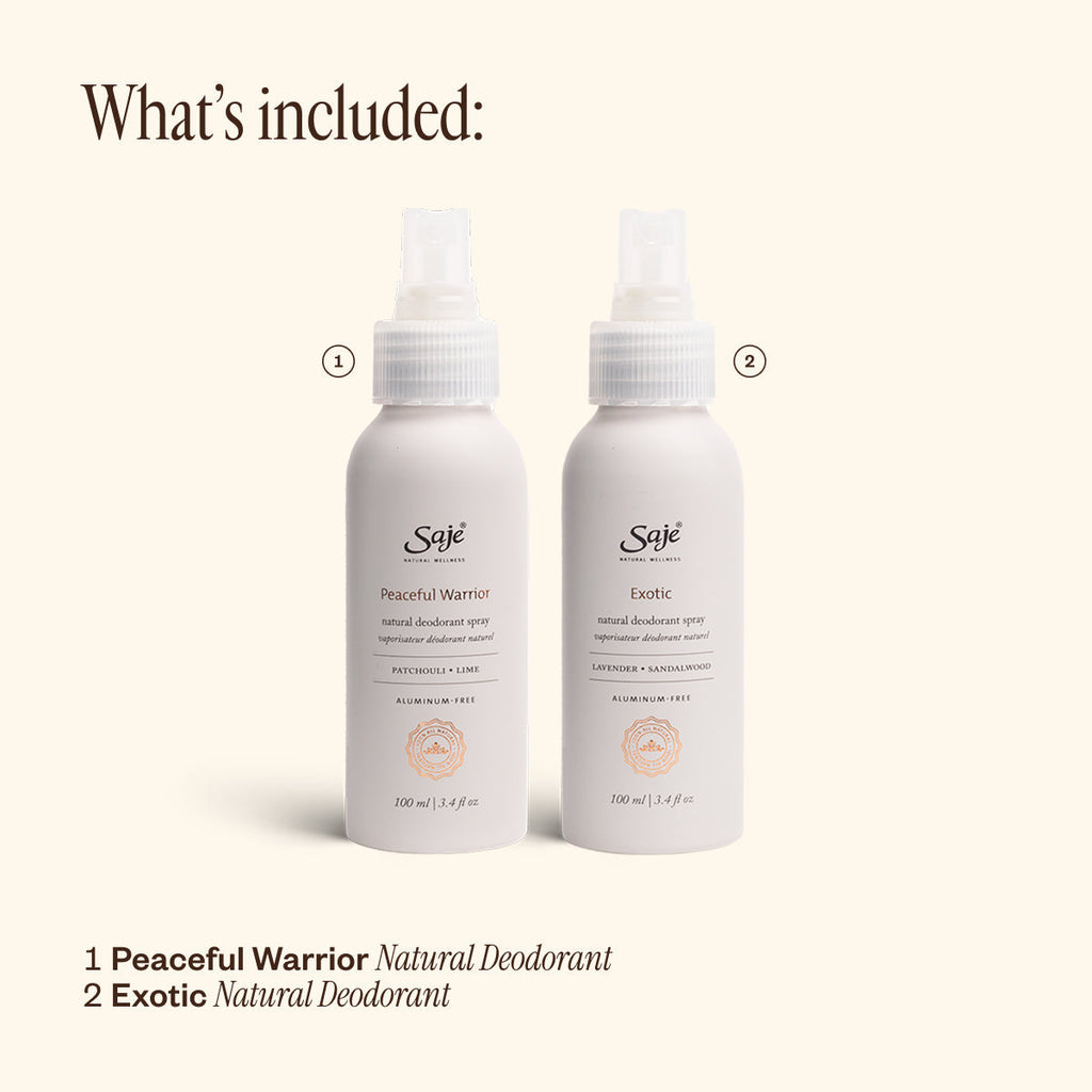 Natural Deodorant Duo